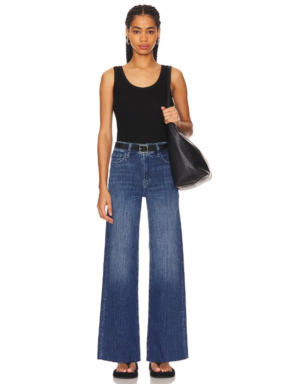 Frame high waist wide leg Le Slim Palazzo jeans